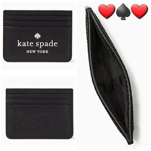 👀50% OFF - NWT‼️ Kate Spade brand Glitter On Small Slim Card Holder